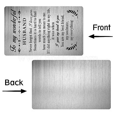 Rectangle 201 Stainless Steel Custom Blank Thermal Transfer Wallet Card(DIY-WH0252-025)-4