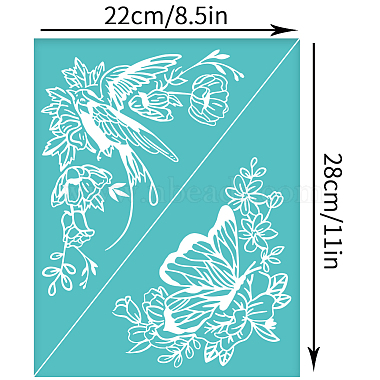 Self-Adhesive Silk Screen Printing Stencil(DIY-WH0338-231)-2