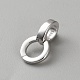 925 Sterling Silver Tube Bails(STER-WH0026-13P)-2