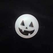 Halloween Plastic Hollow Bounce Ball, Ghost, White, 33mm(PW-WG733AD-05)