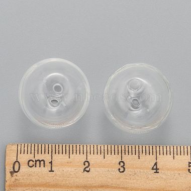 Handmade Blown Glass Globe Beads(X-DH017J-1)-3