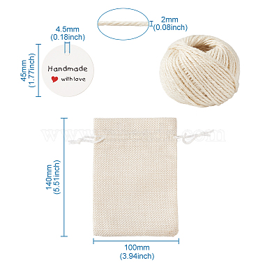 Burlap Packing Pouches Drawstring Bags(ABAG-TA0001-14)-13