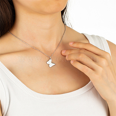 Stainless Steel Pendant Necklaces(FZ5872-1)-3