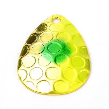 Yellow Oval Iron Fishing Accessories