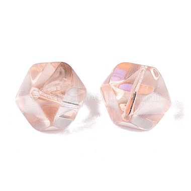 Electroplate Transparent Glass Beads(EGLA-Q140-01-A04)-2