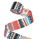 Boho Ethnic Pattern Polyester Webbing Ribbon(OCOR-WH0120-61B)-1