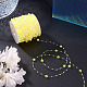 Acrylic Round Beaded Link Chains(DIY-MB0007-001F)-6