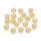 Snowflake Alloy Spacer Beads(X-TIBEB-0581-G-RS)-1