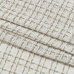 Chemical Fiber Fabric, Rectangle with Grid, Floral White, 1560x1050x0.6mm(FIND-WH0816-060B)