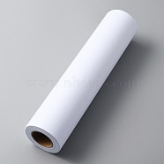 Fusible Cut Away Stabilizer, Non-Woven Interlining for Embroidery, White, 300x0.2mm, 10 yards/roll(FIND-WH0110-253)