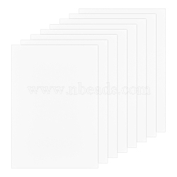 BENECREAT 8 Sheets PVC Frame Protective Film Sheets, White, 298x210x0.5mm(AJEW-BC0001-74B)