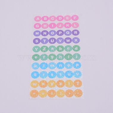 Waterproof Laser Plastic Self Adhesive Stickers(DIY-TAC0005-63)-2