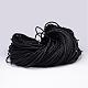 Braided PU Imitation Leather Cord(LC-N009-01-3mm)-2