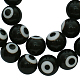 Perles vernissées manuelles(X-DF019Y-06)-1