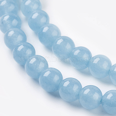 Chapelets de perles de jade blanche naturelle(X-G-G051-R1-4mm)-3