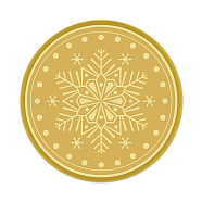 Self Adhesive Gold Foil Embossed Stickers, Medal Decoration Sticker, Star of David Pattern, 5x5cm(DIY-WH0211-023)