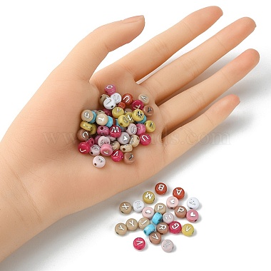 Opaque Acrylic Beads(MACR-YW0002-65)-4