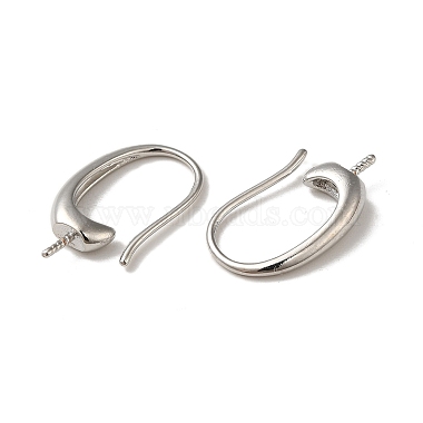 Rack Plating Brass Earring Hooks(KK-G480-09P)-2