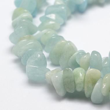 Natural Aquamarine Beads Strands(G-F521-03A)-3