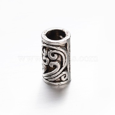 Tibetan Style Zinc Alloy Column Beads(X-PALLOY-ZN63835-AS)-2