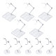 10Pcs 2 Styles Plastic Model Assembled Action Figure Display Holders(FIND-GL0001-79)-1