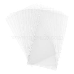 OPP Cellophane Bags, Rectangle, Clear, 15x8cm(OPC-PH0001-25A)