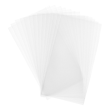 OPP Cellophane Bags, Rectangle, Clear, 150x80mm