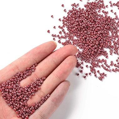 (service de remballage disponible) perles de rocaille en verre(SEED-C021-3mm-125)-4