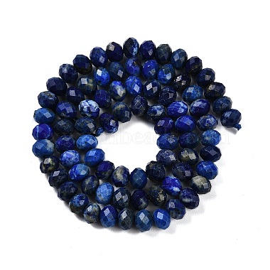 Natural Lapis Lazuli Beads Strands(G-P553-F04-04)-3