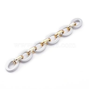 Silver Acrylic Handmade Chains Chain