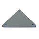 三角形のアクリルミラーにラインストーンを縫い付けます(MACR-G065-02C-02)-2