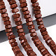 synth&eacute;tiques perles goldstone brins(G-N357-14A-02)-1