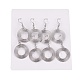 304 Stainless Steel Dangle Earrings(EJEW-F234-11P)-3