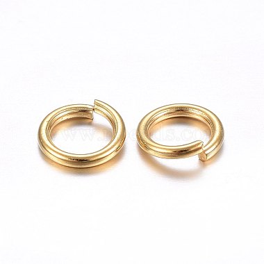 304 Stainless Steel Open Jump Rings(STAS-O098-02G-01)-2