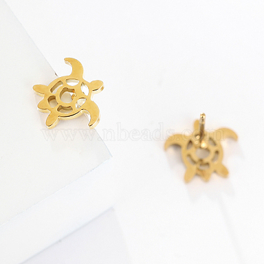 Stainless Steel Stud Earring(LM7211-1)-2