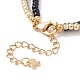Evil Eye Multi-strand Bracelet for Girl Women(BJEW-JB07111-01)-5