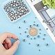150Pcs 3 Styles 202 Stainless Steel Rondelle Spacer Beads(STAS-NB0001-51)-3