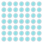 Silicone Beads, Round, Pale Turquoise, 14.5mm, Hole: 2.5mm(SIL-TAC0013-16B)