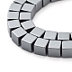 Grade AA Non-magnetic Synthetic Hematite Cube Beads Strands(G-F161-11C)-2