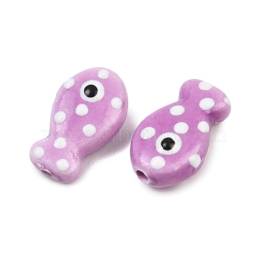 Handmade Porcelain Beads(PORC-B009-03F)-2