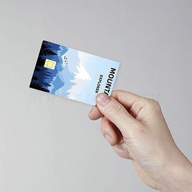 Autocollants de carte imperméables en plastique PVC(DIY-WH0432-003)-5