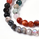 Natural & Synthetic Mixed Gemstone Beads Strands(G-D080-A01-03-26)-3