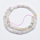 Chapelets de perles en morganite naturelle(G-K246-06B)-2