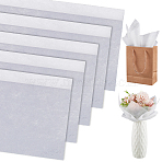 Milk Cotton Bouquet Wrapping Craft Paper, Wedding Party Decoration, Square, White, 300x300x0.01mm, 38pcs/set(DIY-WH20007-28A)