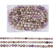 Yilisi 3Strands 3 Style Natural Amethyst Beads Strands, Round, 1strand/style(G-YS0001-14)