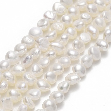 Linen Two Sides Polished Pearl Beads