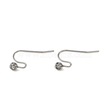 304 Stainless Steel Earring Hooks(STAS-P237-14P)-1