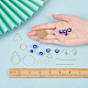 sunnyclue bricolage kits de fabrication de boucles d'oreilles mauvais œil(DIY-SC0013-23G)-3