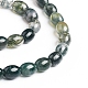 Chapelets de perles en agate mousse naturelle(X-G-E560-J01)-3
