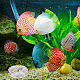 8Pcs 2 Style Transparent Acrylic Aquarium Shrimp Feeding Dishes(AJEW-GO0001-01)-5